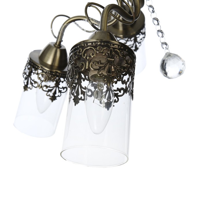 Люстра "Камилла" 5x60Вт E14 бронза