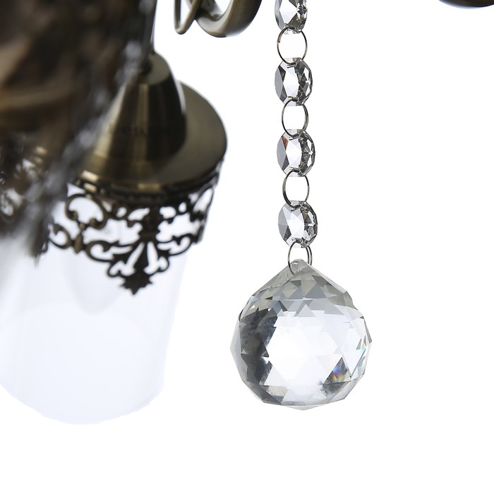 Люстра "Камилла" 5x60Вт E14 бронза