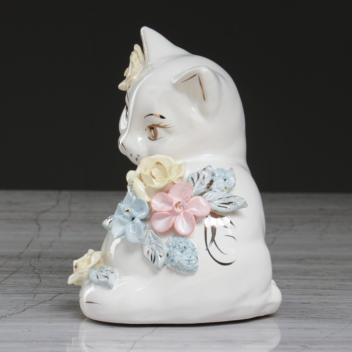 Копилка "Котик Яша", лепка большая