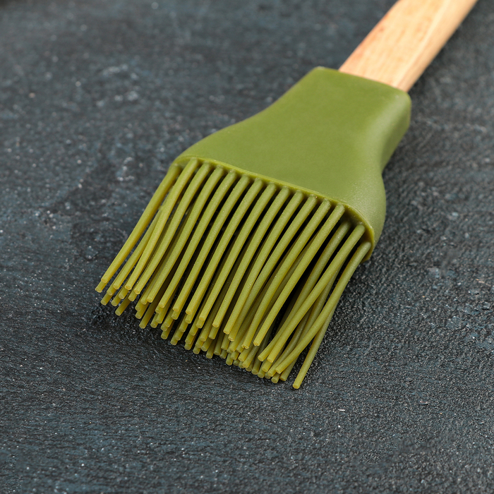 Кисть 30,5 см "Бамбук", цвет МИКС