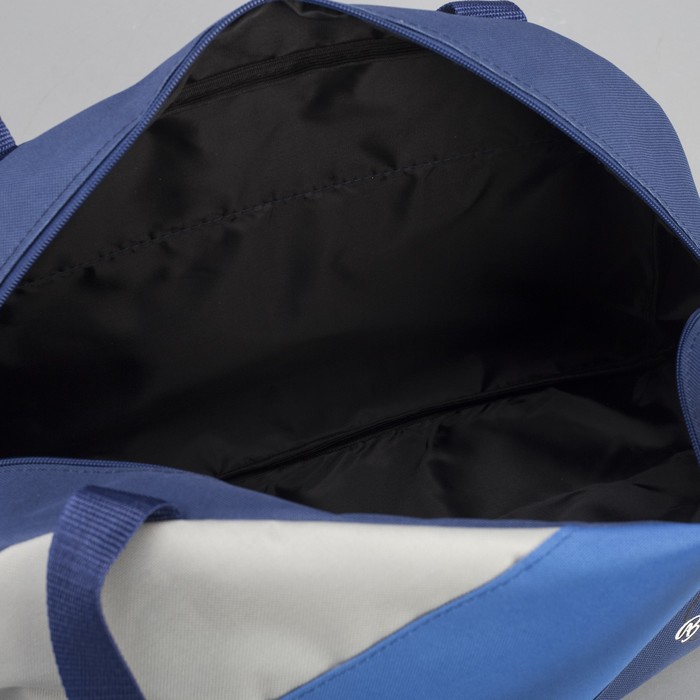 Сумка спортивная, отдел на молнии, наружный карман, цвет синий/васильковый/дымчатый