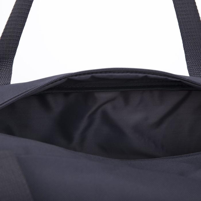 Сумка спортивная, отдел на молнии, наружный карман, цвет серый/морской/дымчатый