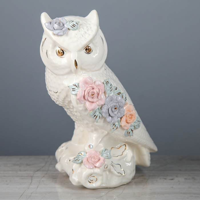 Копилка "Сова малая", лепка большая