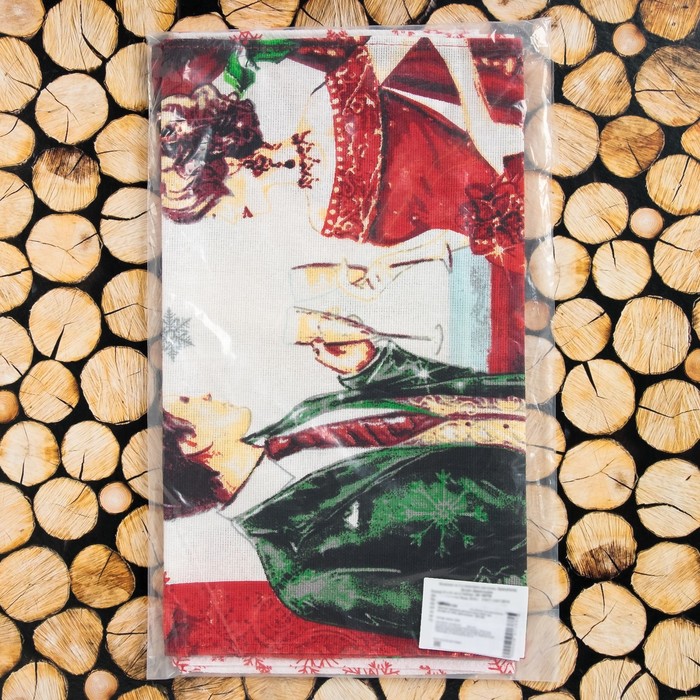 Комплект полотенец для кухни Spany 35x61 2шт, рогожка, хл.100%, Джентельмен