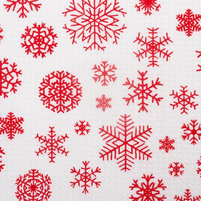 Комплект полотенец для кухни Spany 35x61 2шт, рогожка, хл.100%, Девушка и витрина