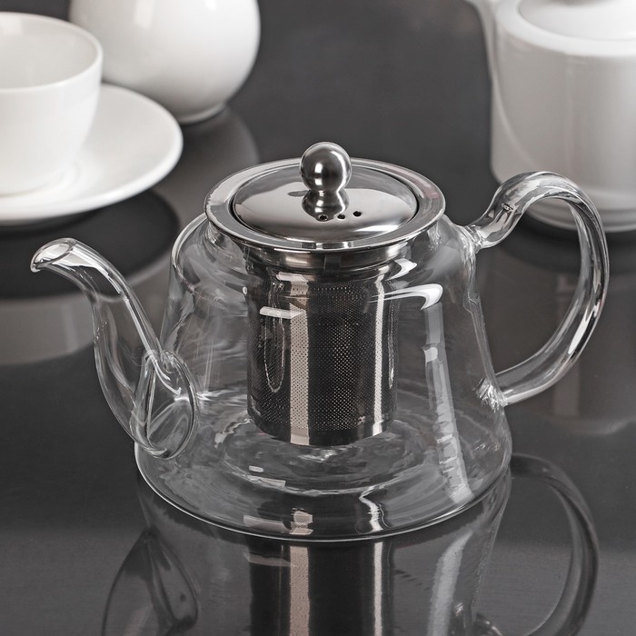 Чайник заварочный 900 мл "Луи", с металлическим ситом