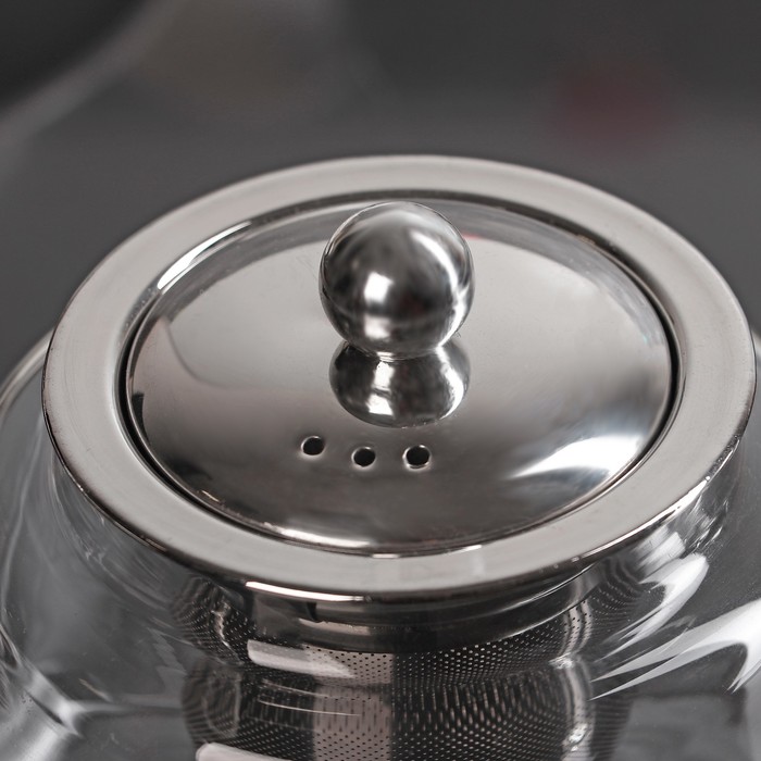 Чайник заварочный 900 мл "Луи", с металлическим ситом