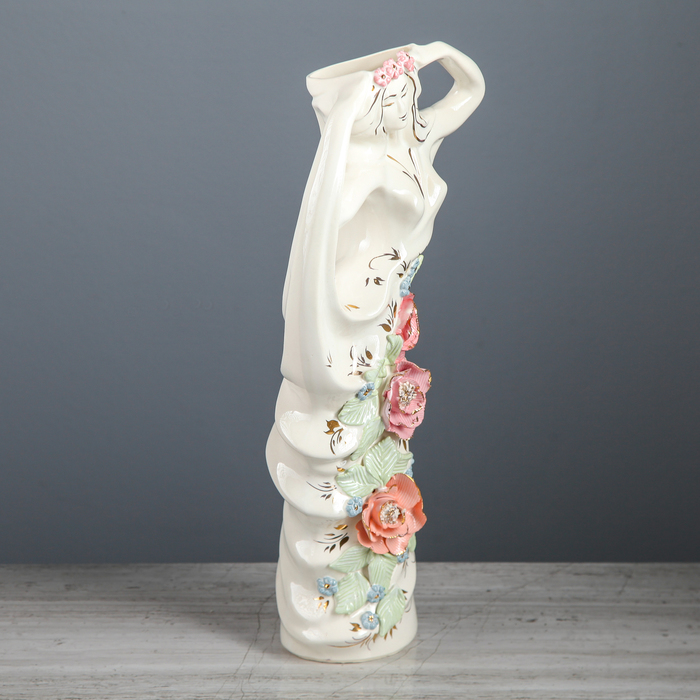 Ваза "Лолита", цветная лепка