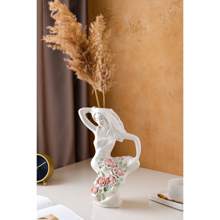 Ваза &quot;Виктория&quot;, цветна лепка