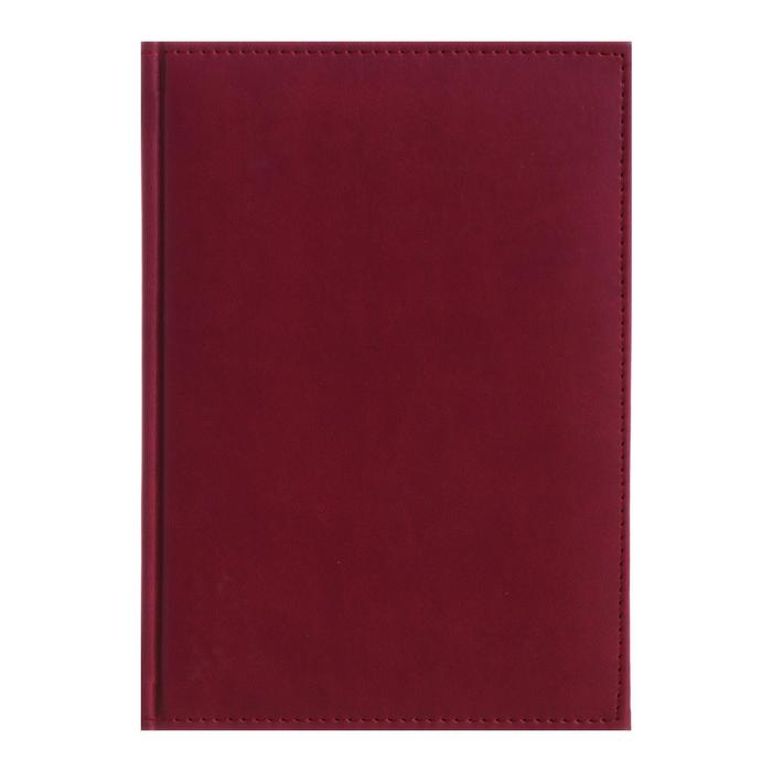 Ежедневник датированный 2019 г А5, 336 страниц, Вивелла, бордо