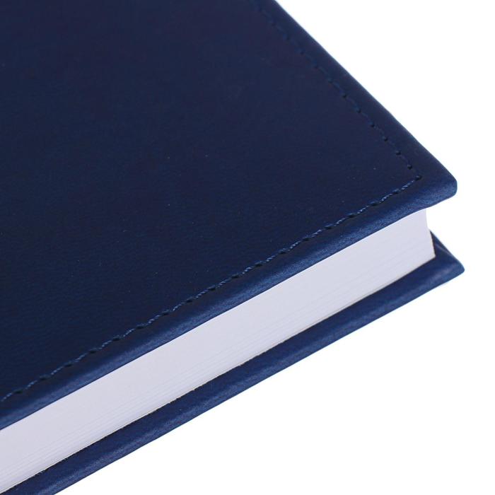 Ежедневник датированный 2019 г А5, 336 страниц, Вивелла, синий