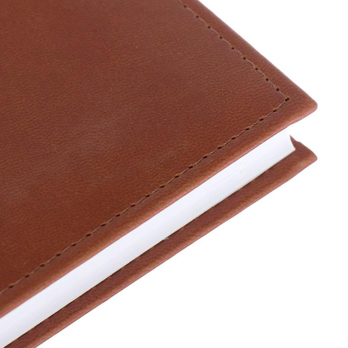 Ежедневник датированный 2019 г А5, 336 страниц, Вивелла, коричневый