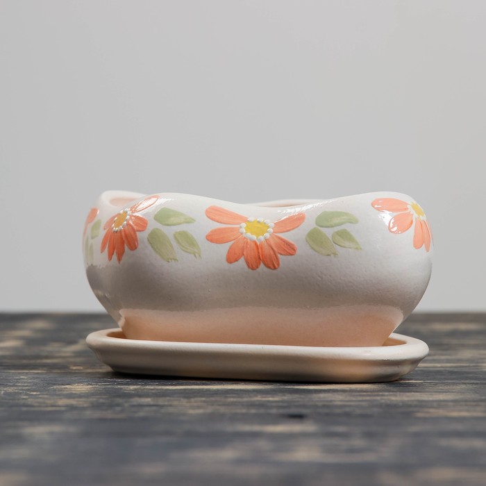 Кашпо "Бонсай" цветы 0,8 л