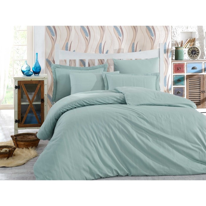 КПБ Stripe 1,5 сп, 160х240 см, 160х220 см, 50х70 см, 70х70 см по 1 шт., минт