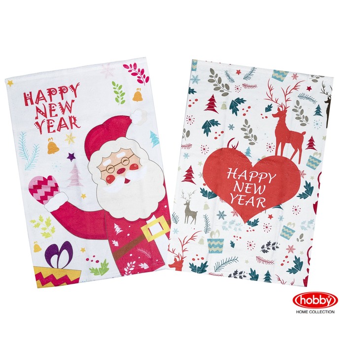 Набор полотенец "Подарок", размер 40х60 см-2 шт., V1