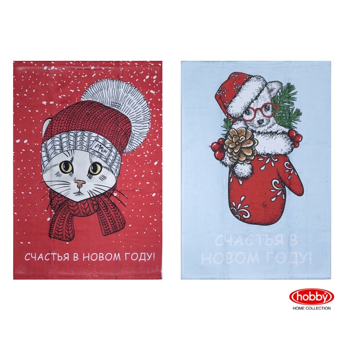 Набор полотенец "Подарок", размер 40х60 см-2 шт., V5