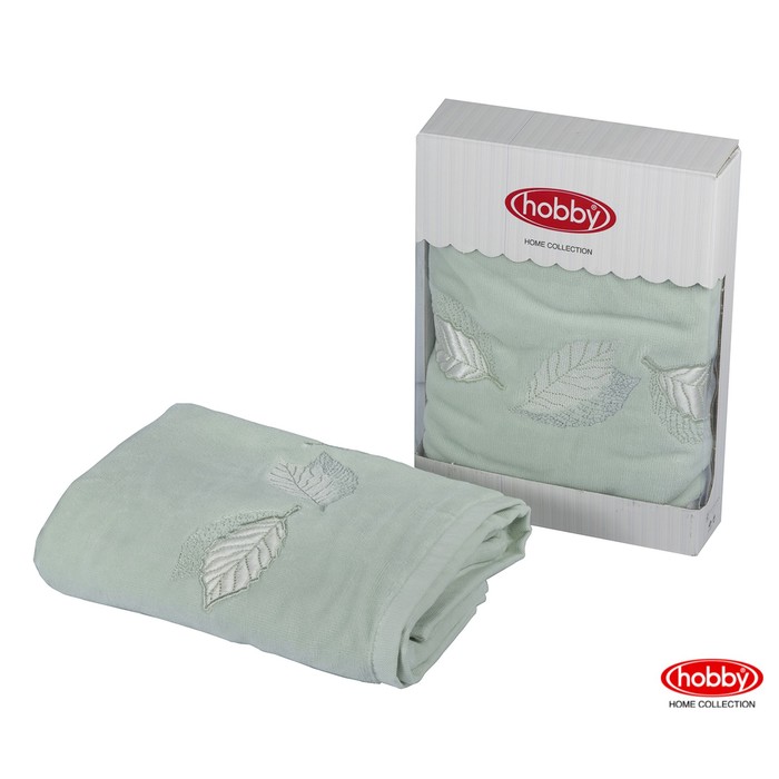 Полотенце махровое Leydi-anna, размер 50х90 см, минт, 480 г/м2