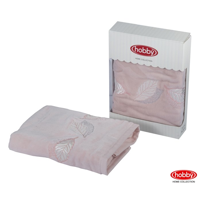 Полотенце махровое Leydi-anna, размер 50х90 см, розовый, 480 г/м2