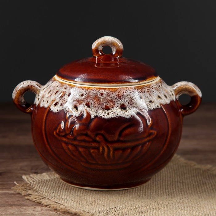 Горшок духовой V2000мл "Колобок"