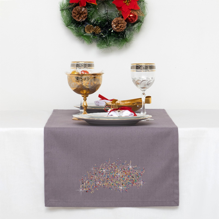 Дорожка "Этель" Перо 40х142 см, 80% хлопок, 20% п/э