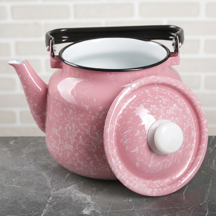 Чайник 3,5 л "Перлина", эмалированная крышка