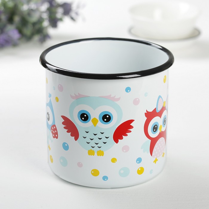 Кружка 1 л "Совы"