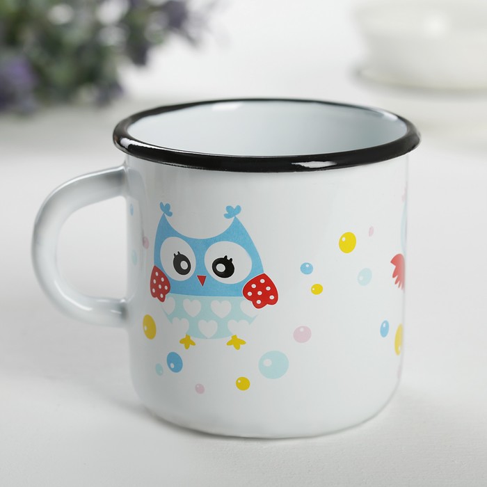Кружка 400 мл "Совы"