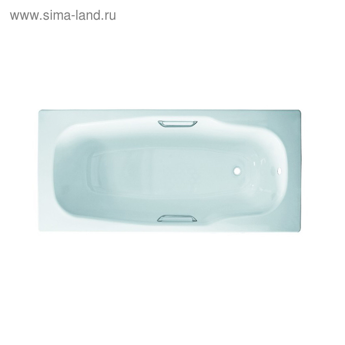 Ванна стальная BLB Atlantica, 180х80 см, с отверстием для ручек 208 мм ванна стальная blb atlantica 180х80 см без отверстия для ручек