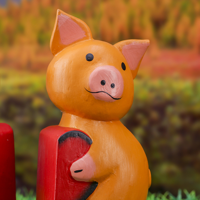 Сувенирный набор "Влюблённые свинки" 16х5,5х17 см