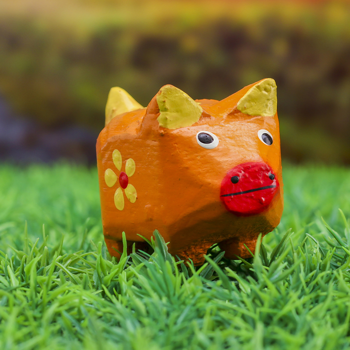 Набор сувенирный "Свинки с цветочком" 23х6х5 см МИКС