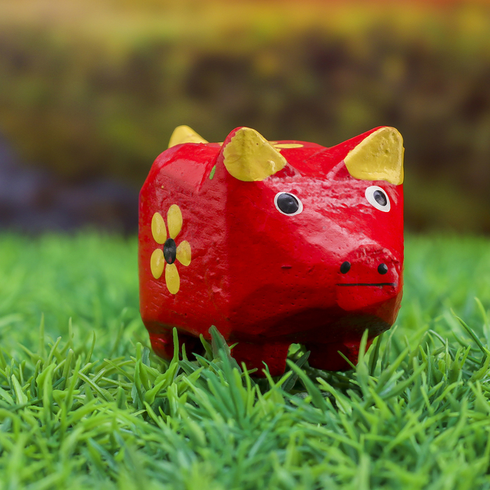 Набор сувенирный "Свинки с цветочком" 23х6х5 см МИКС