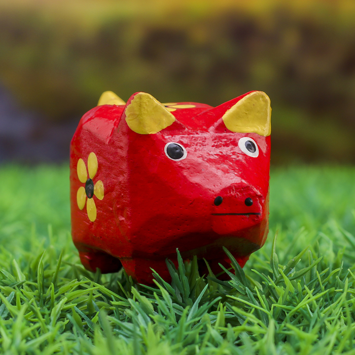 Набор сувенирный "Свинки с цветочком" 23х6х5 см МИКС