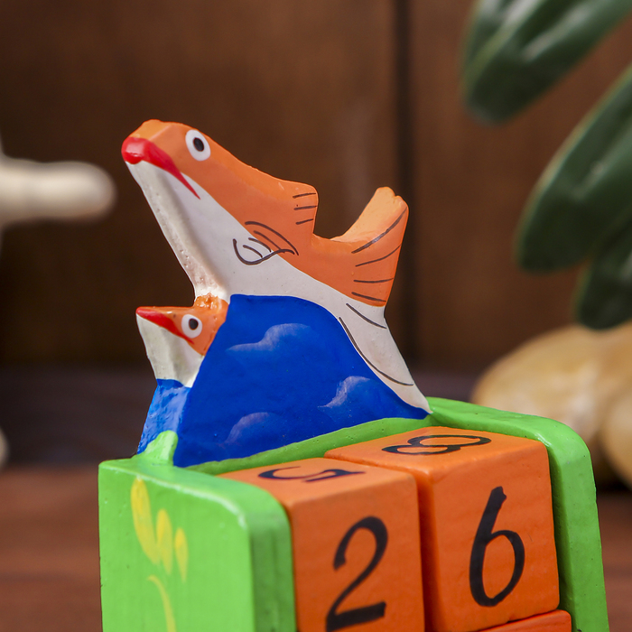 Настольный календарь "Рыбка" 7х4х11 см