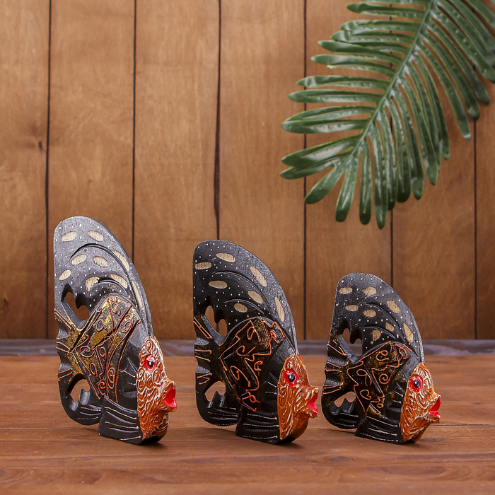 Набор сувенирный "Королевские рыбки" 14х8х10 см