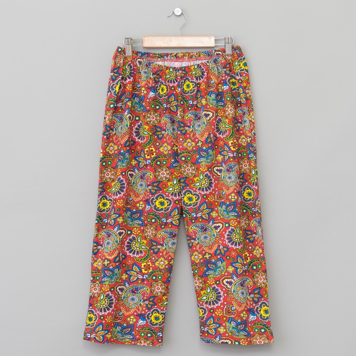 Комплект женский (футболка, бриджи) 297 Катрин цвет голубой, р-р 52