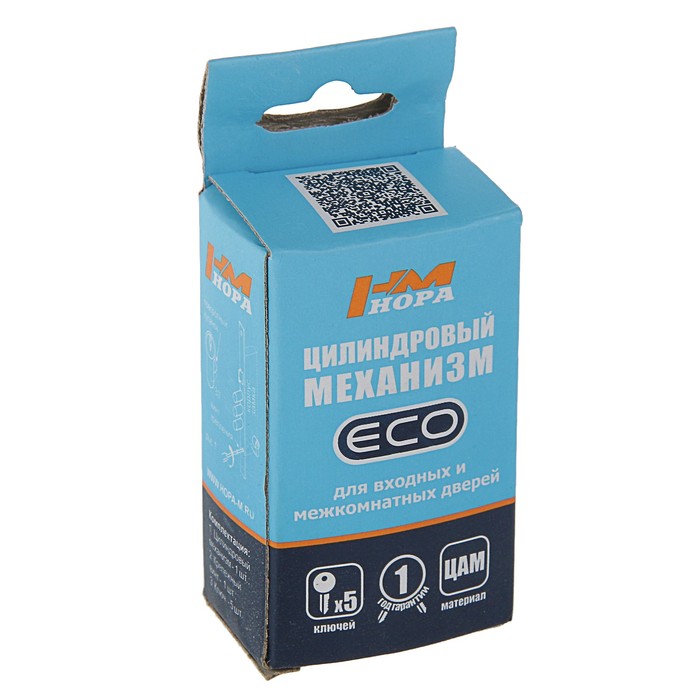 Цилиндр.мех-м ЕСО Z Л-60, 30х30, цвет хром