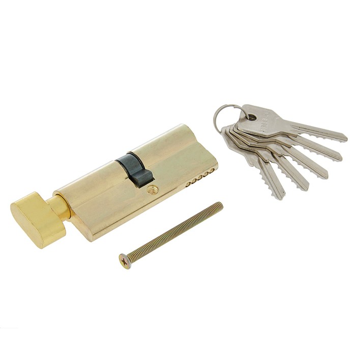 Цилиндр.мех-м ЕСО Z ЛВ-80, 40х40, цвет латунь