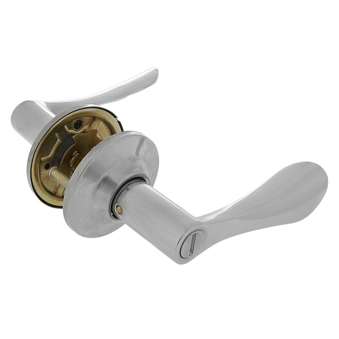 Защелка ЗВ3-03, м/к, фиксатор, цвет хром