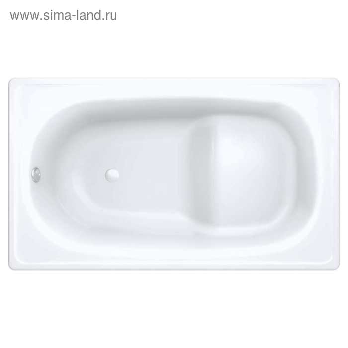 стальная ванна 105х70 см blb europa mini b15esls Ванна стальная BLB Europa 105х70 см, сидячая