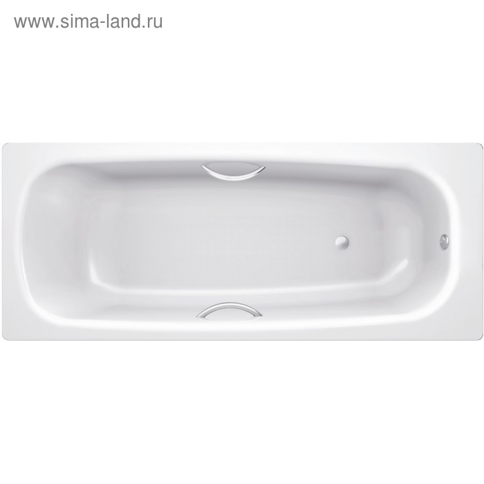 Ванна стальная BLB Universal HG 150х75 см, 3,5 мм, с отверстием для ручек 208 мм ванна стальная blb universal hg 160х70 см 3 5 мм без отверстия для ручек