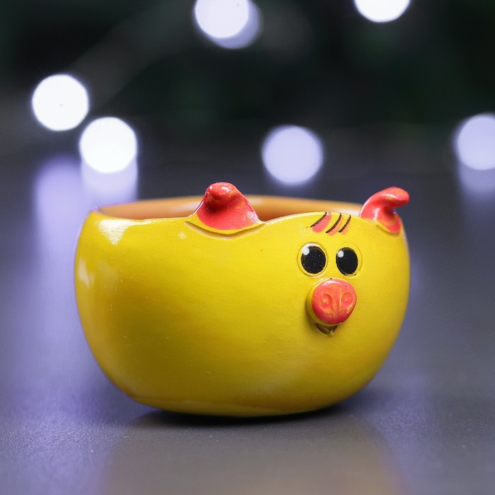 Солонка "Хрюша", серия "Забава", 0.15 л, микс