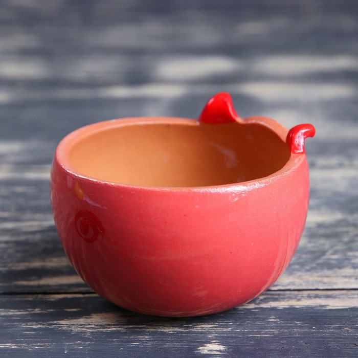 Солонка "Хрюша", серия "Забава", 0.15 л, микс