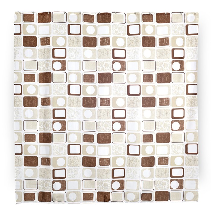 Занавеска (штора) для ванной Object, 180х180 см