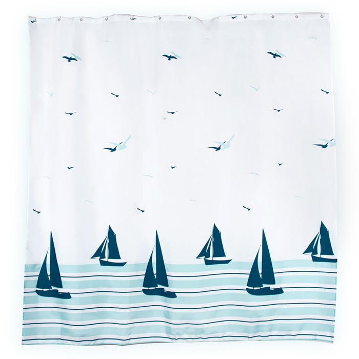 Занавеска (штора) для ванной Barca, 180х180 см