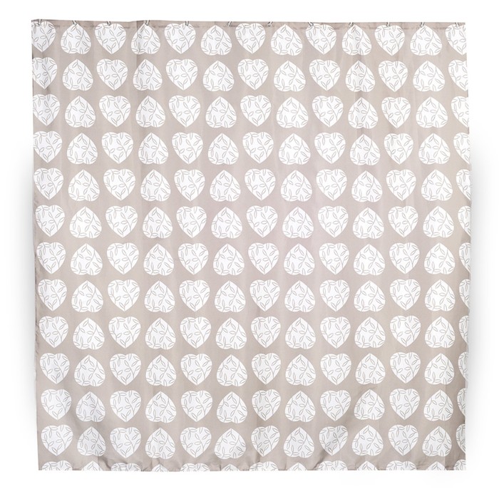 Занавеска (штора) для ванной Hearts, 180х180 см