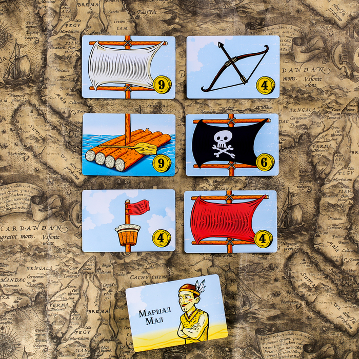 Настольная игра стратегия "Затерянный остров"