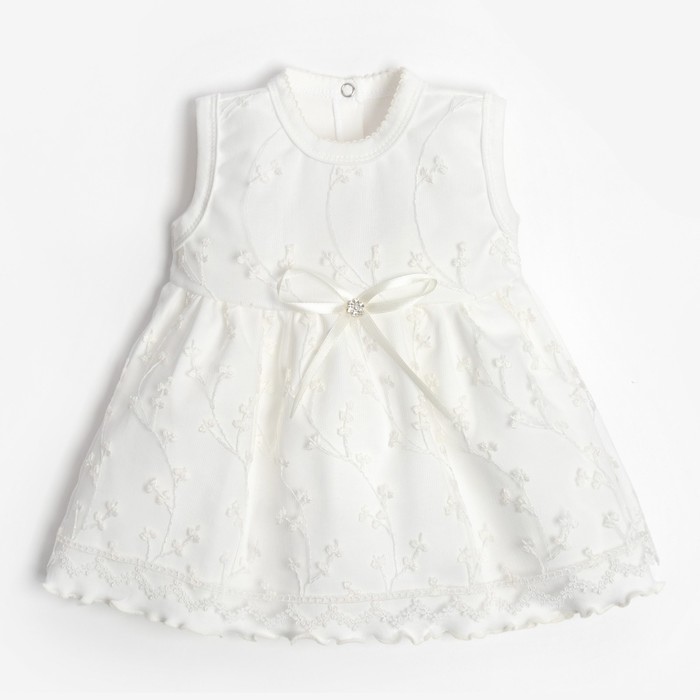 Набор: платье без рукавов и повязка Крошка Я, 1,5-2 г, (86-92 см),100 % хлопок