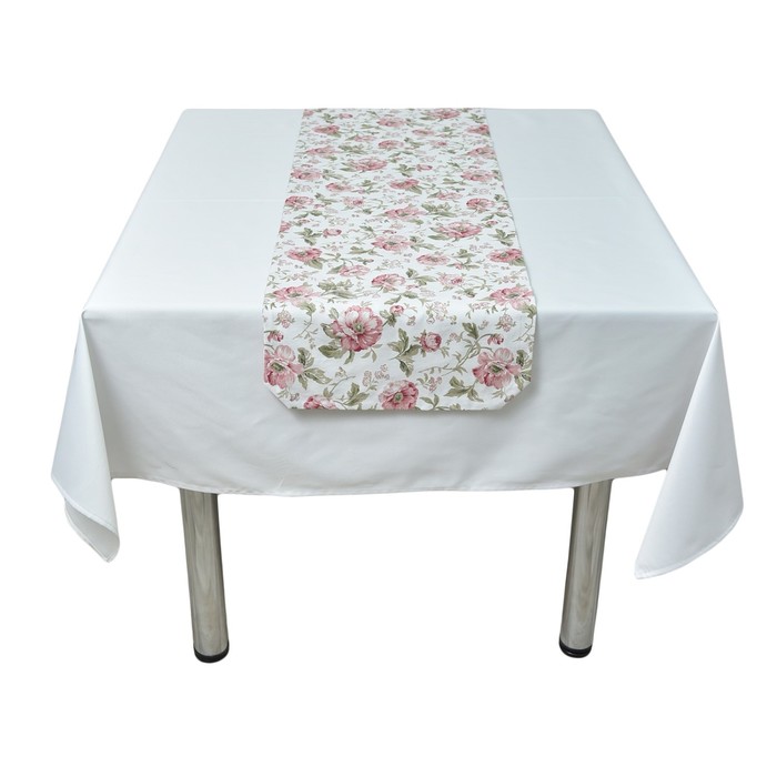 Дорожка на стол English rose, размер 40х140 см