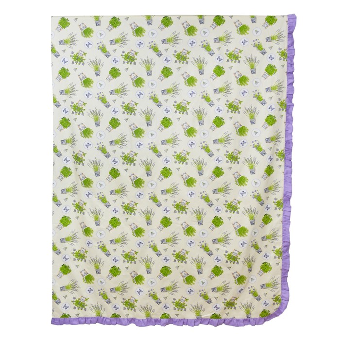 Комплект штор с рюшами "Лаванда", размер 145х270 см-2 шт.