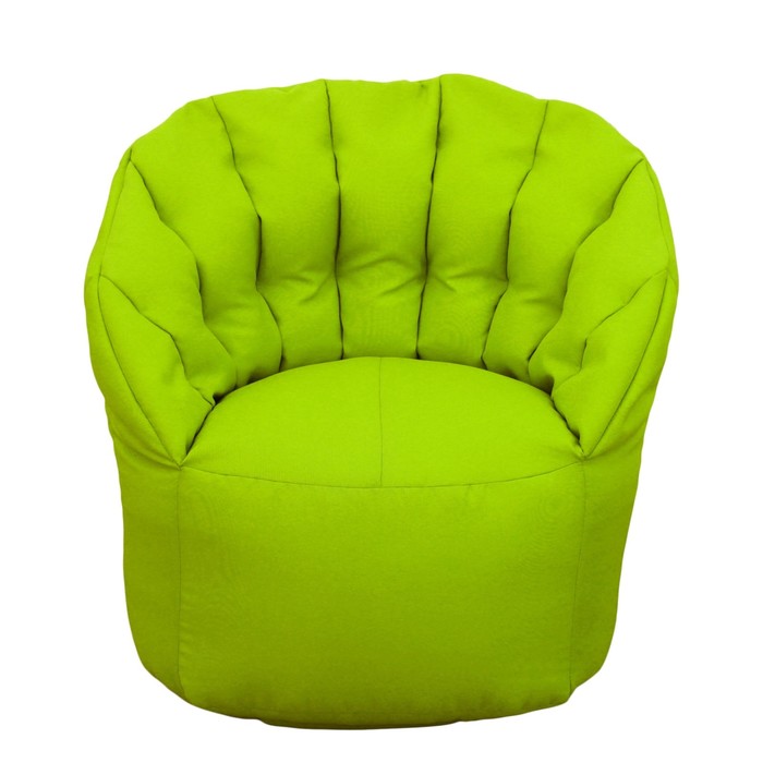 Кресло-пуф, размер 91х85х91 см, салатовый